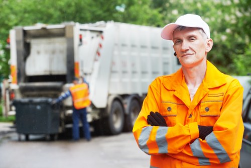Recycling facility in Victoria processing waste